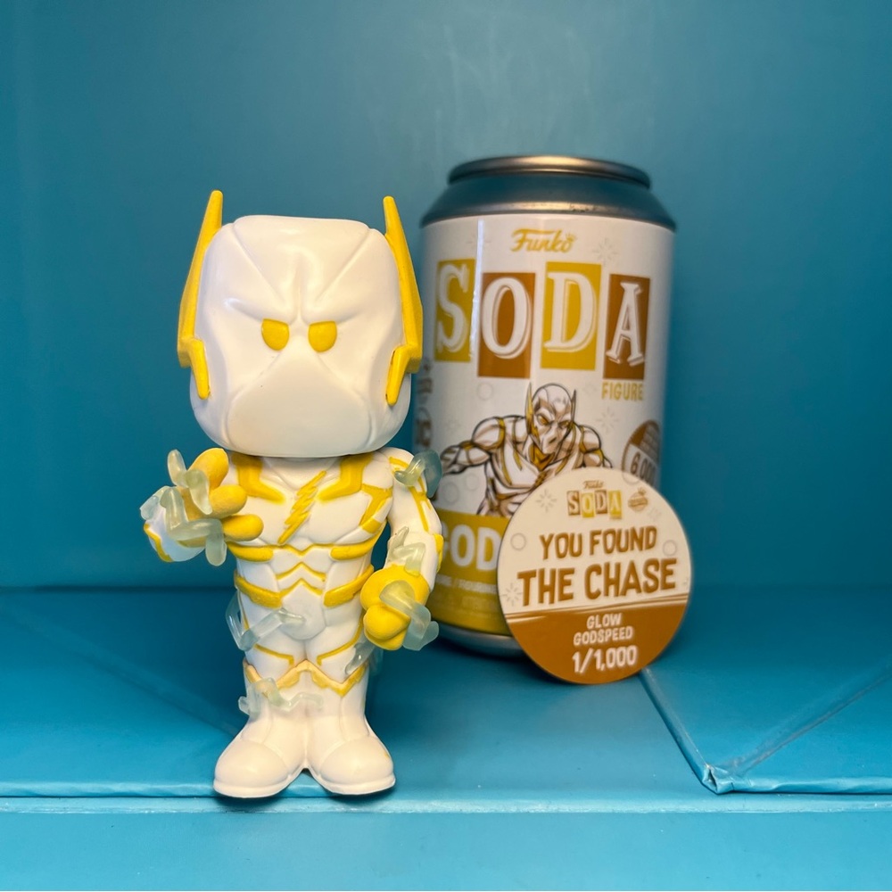 Funko Soda - DC’s The Flash -  Godspeed GITD Chase Figure